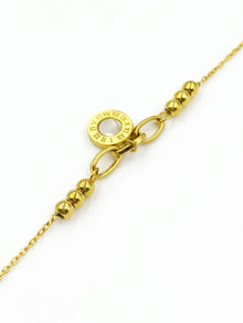 Golden Roman Charm Bracelet
