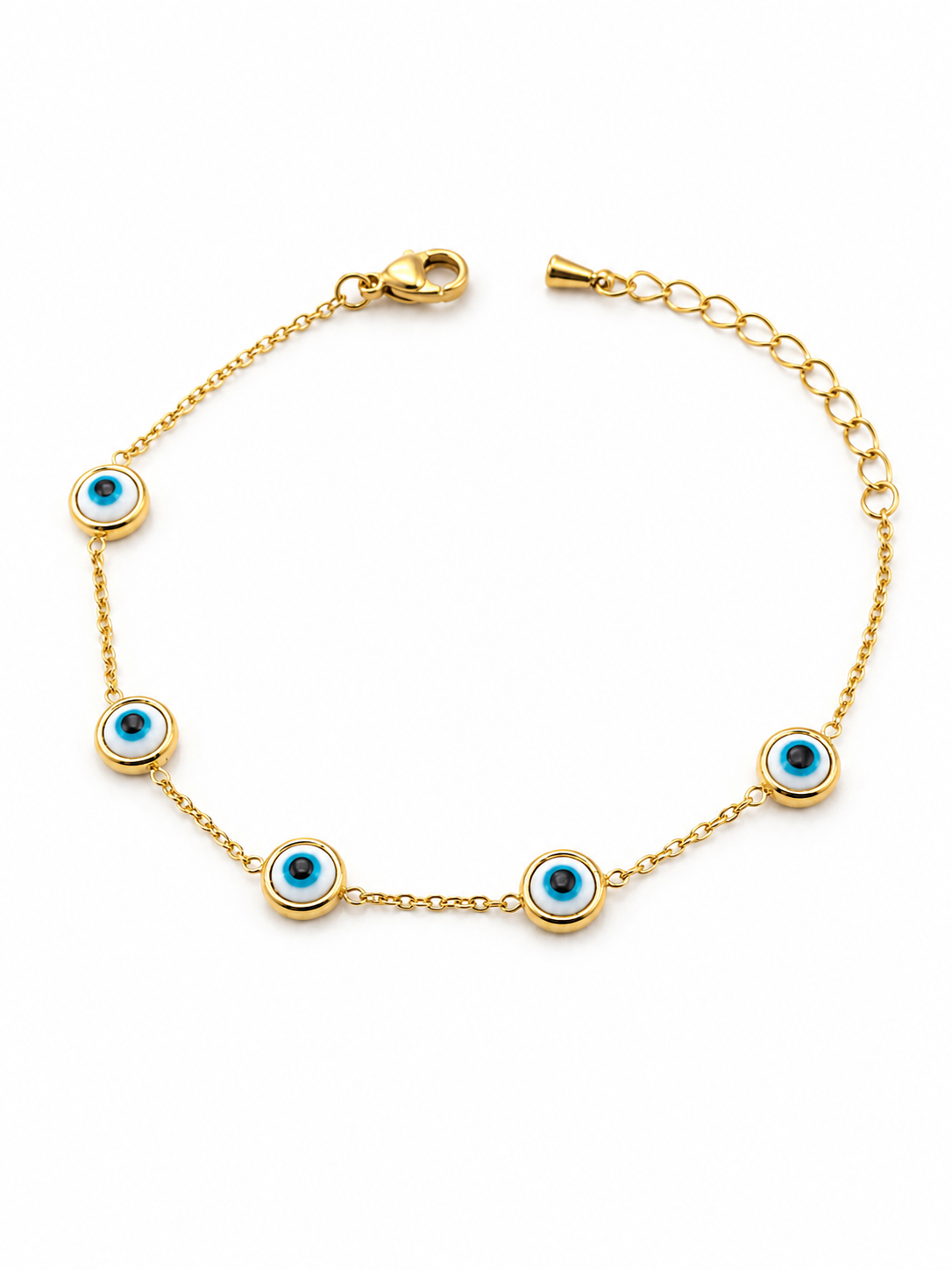 Evil Eye Station Bracelet