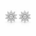 AAA+ Brass Line Earrings – anti-tarnish silver earrings by Nesiy