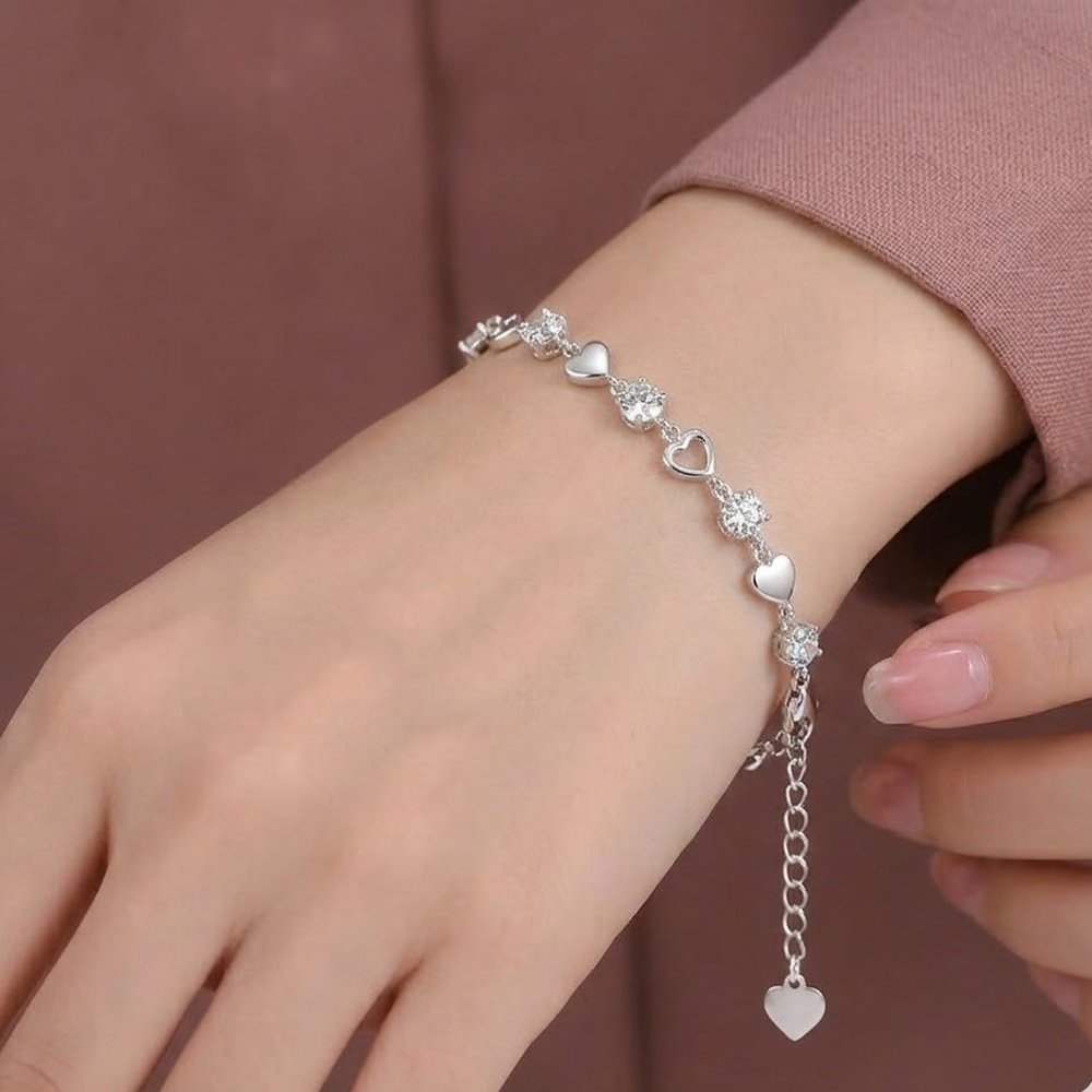 Heartstrings Zircon Bracelet