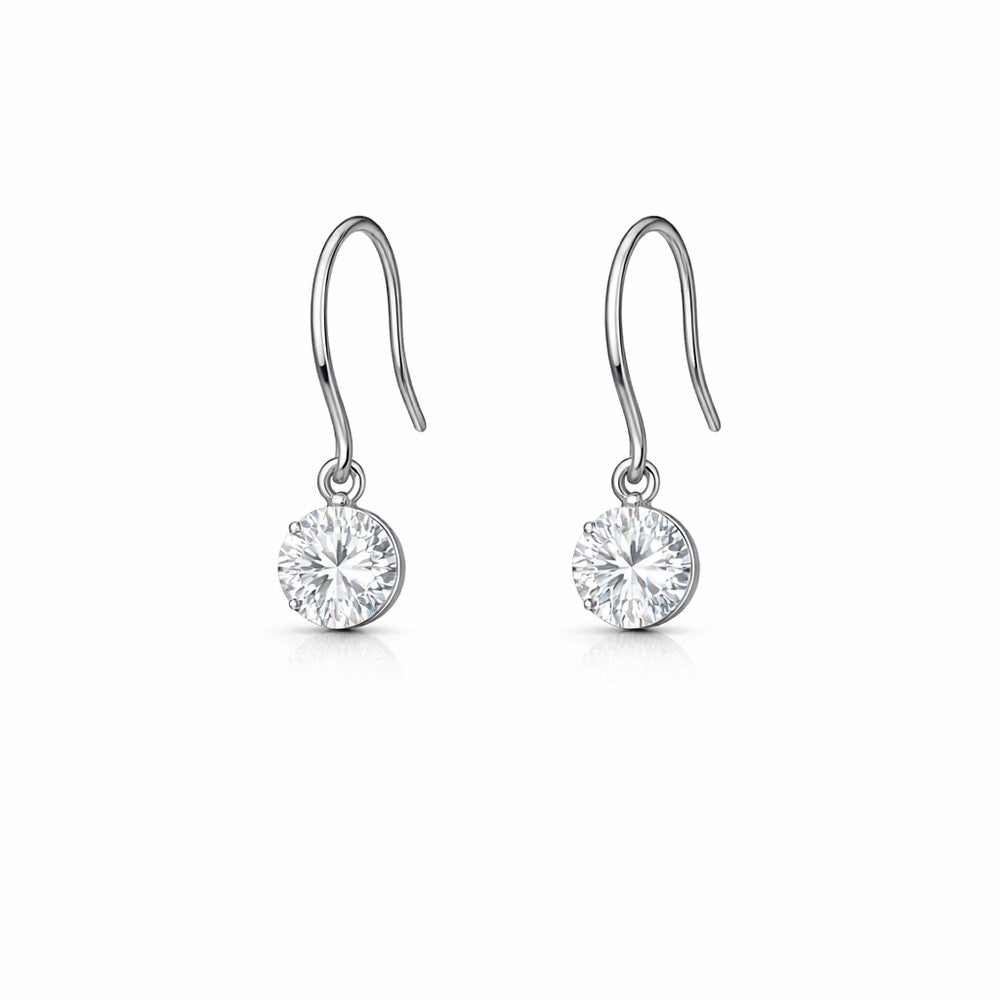 Petite Silver Dangler Earrings