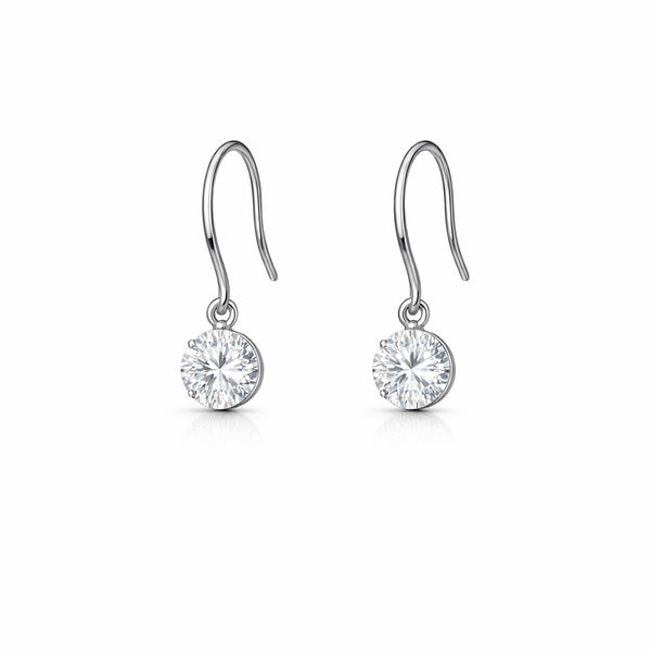 Petite Silver Dangler Earrings