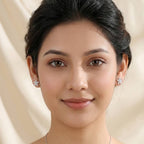Silver Floral Delight Earrings