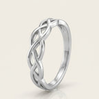 Silver Rope Twist Ring For Him & Her