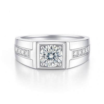 Elite Men Silver Ring Collection