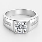 Bold Silver Men Ring