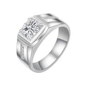 Bold Silver Men Ring
