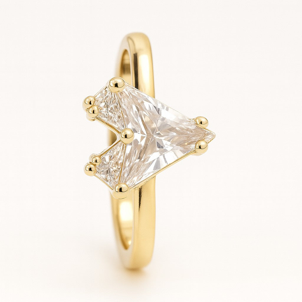 Everlasting Love Ring – anti-tarnish gold ring by Nesiy (view 3)