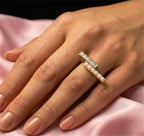 Chic Layer Artisan Ring – anti-tarnish gold ring by Nesiy (view 2)