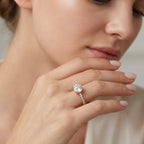 Sonakshi Wedding Ring – anti-tarnish rose gold ring by Nesiy (view 2)