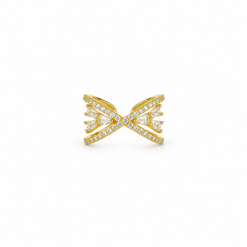 Gleaming Serenity Ring – anti-tarnish gold ring by Nesiy
