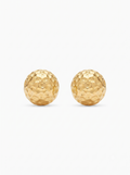 Gold Dome Ball Stud Earrings | Anti-Tarnish 18K Gold-Plated Collection