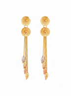 Long Chain Tassel Earrings | 18K Gold-Plated Demi-Fine Jewellery