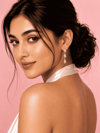 Gold Triple Drop Earrings | 18K Gold-Plated Demi-Fine Jewellery