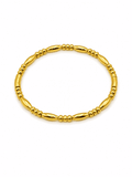 Gold Rice Bead Kada | Anti-Tarnish 18K Gold-Plated Demi-Fine Jewellery