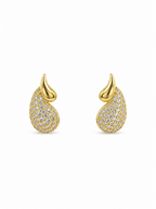 Paisley Sparkle Stud Earrings