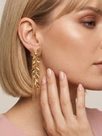 Butterfly Long Tassel Earrings