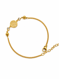 Golden Vintage Coin Bracelet