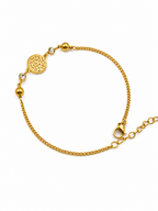 Golden Vintage Coin Bracelet