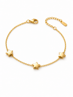Delicate Star Station Bracelet