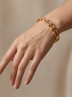 Bold link Kada Bracelet