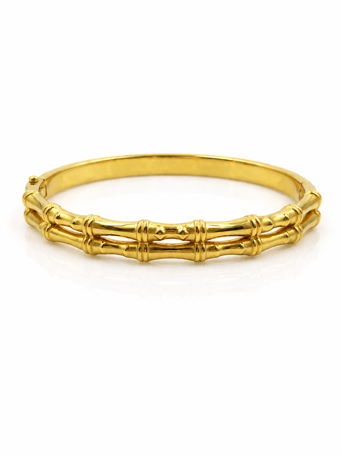 Golden Bamboo Kada Bracelet