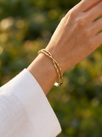 Bold link Kada Bracelet