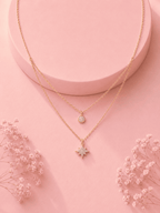 Celestial Star Layered Necklace | Premium Anti-Tarnish Jewellery