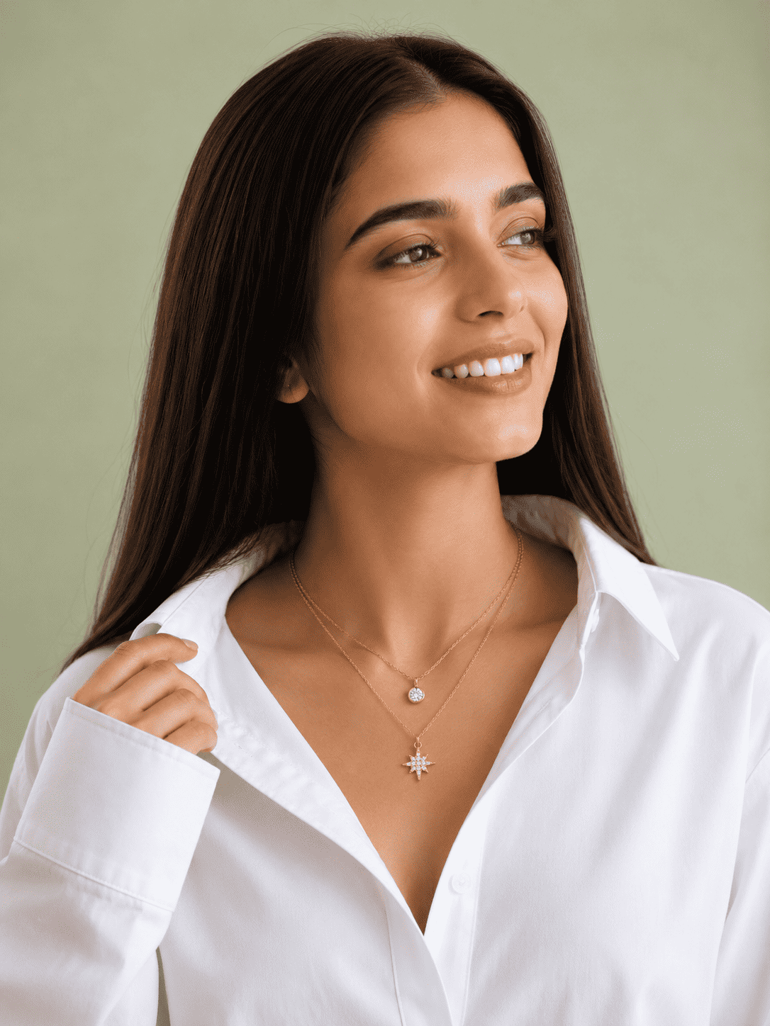 Celestial Star Layered Necklace | Premium Anti-Tarnish Jewellery