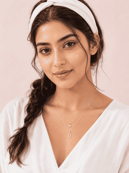 Anti-Tarnish Double Layer Chain Necklace | Gold-Plated Jewellery