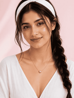 Gold Puffy Heart Necklace | Anti-Tarnish 18K Gold-Plated Demi-Fine Jewellery