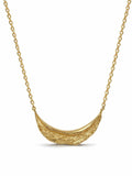 golden arc necklace