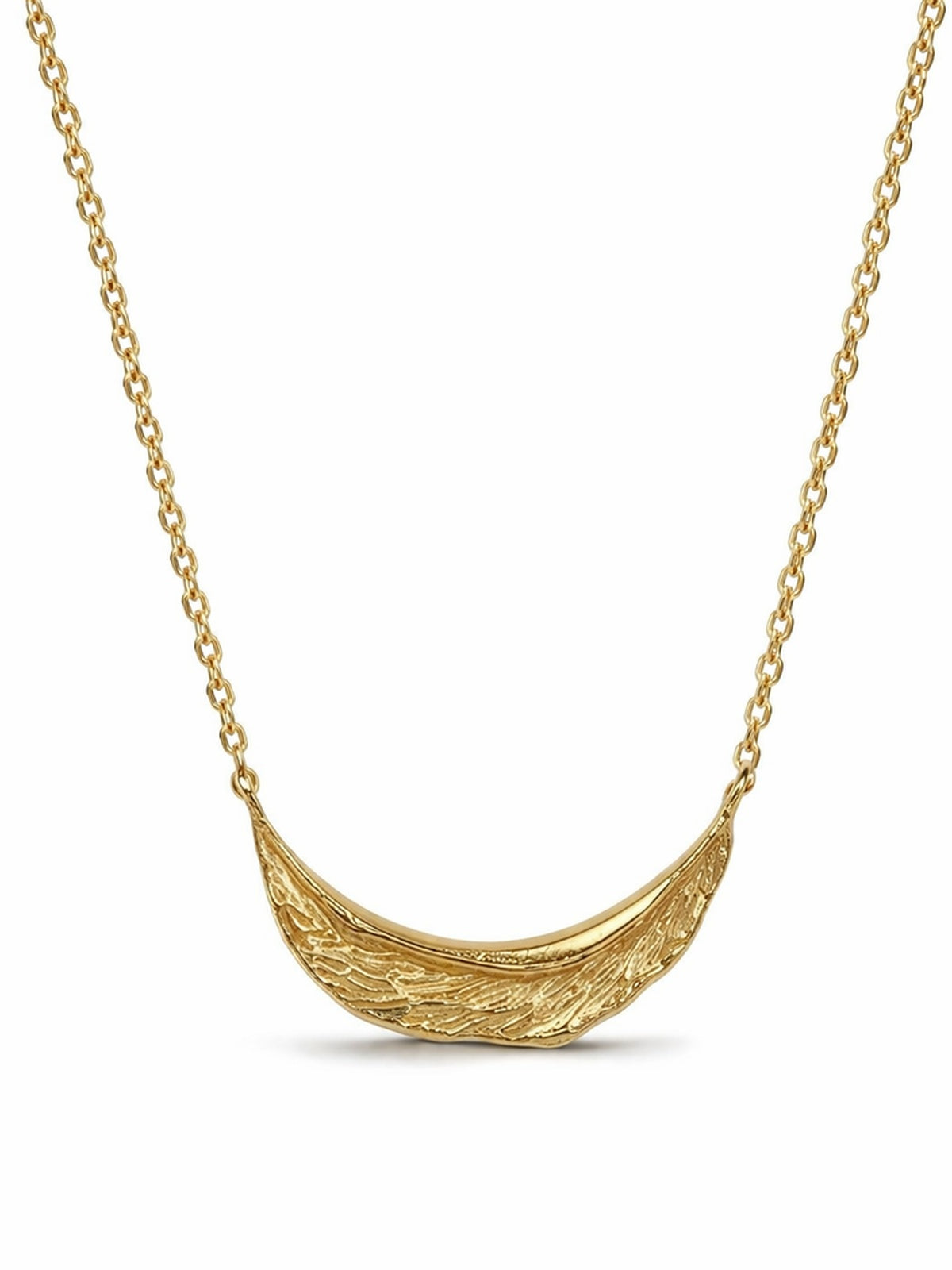 golden arc necklace