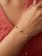 Delicate Star Station Bracelet