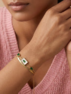 Emerald Baguette Bracelet