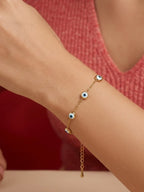 Evil Eye Station Bracelet
