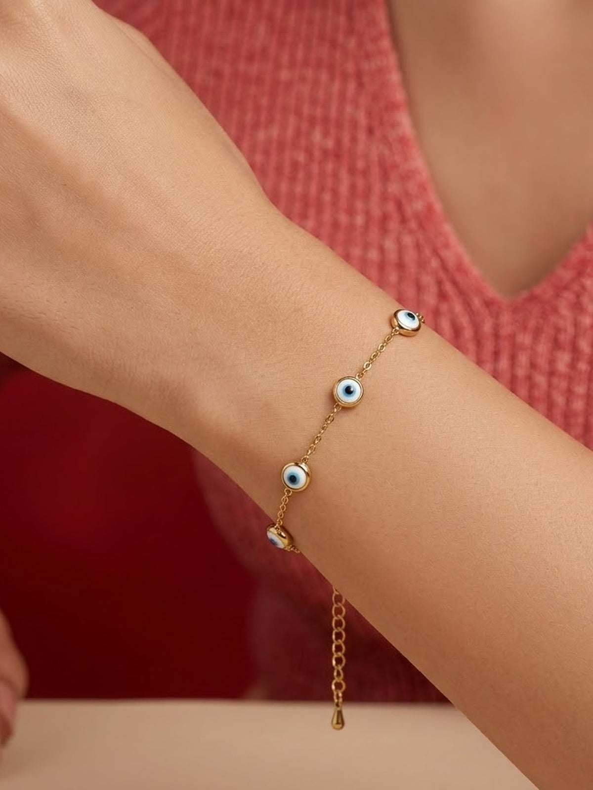 Evil Eye Station Bracelet