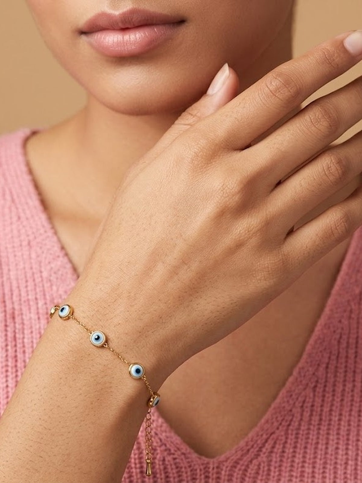 Evil Eye Station Bracelet