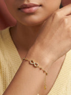 Minimal Infinity Charm Bracelet