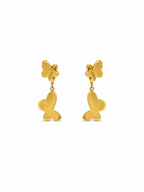 Butterfly Drop Earrings