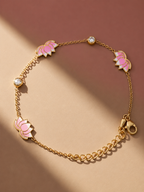 Floral Lotus Bracelet