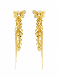 Butterfly Long Tassel Earrings