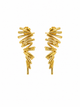 Golden Coil Wrap Earrings