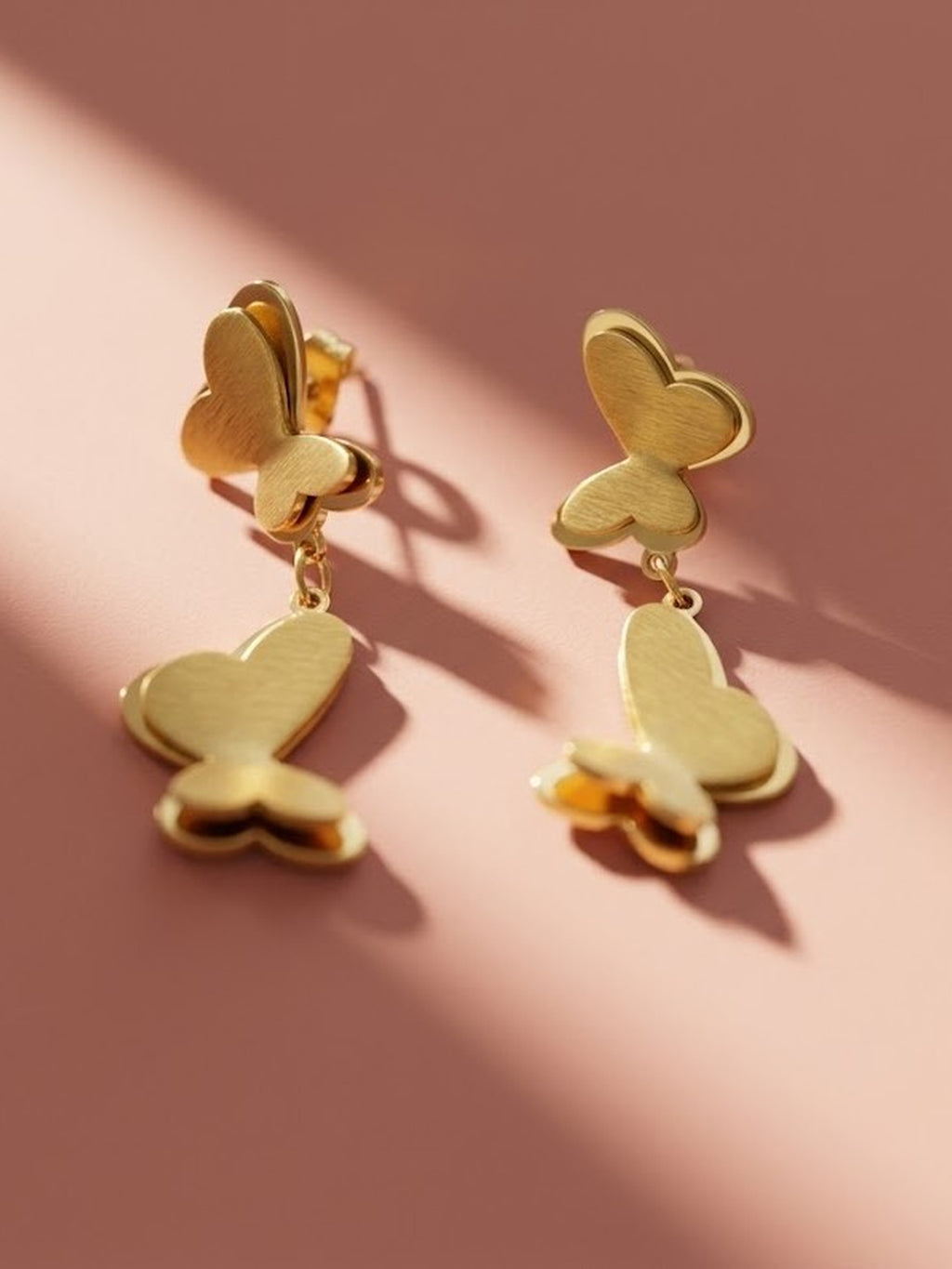 Butterfly Drop Earrings
