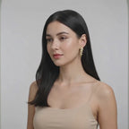 Golden Coil Wrap Earrings