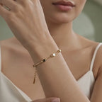 Geometric Cube Bead Bracelet