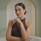 Halo Diamond gold bangel Bracelet