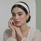 Golden Panther Stud Earrings