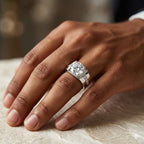 Bold Silver Men Ring
